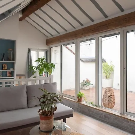 Nice 75m With Sunny Terrace * Paris